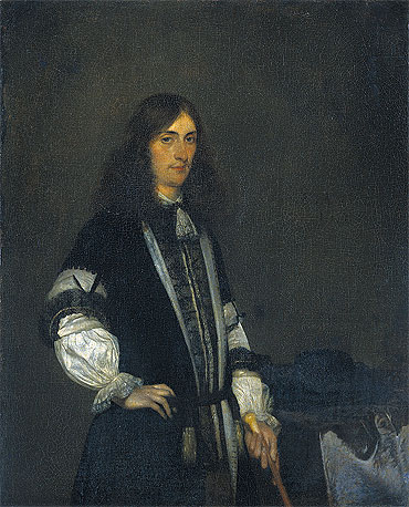 Porträt von François de Vicq | Gerard ter Borch | Gemälde Reproduktion