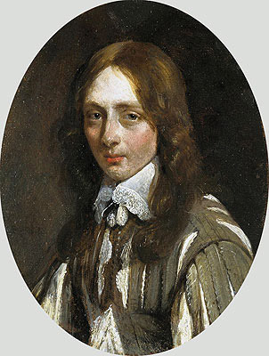 Portrait of Caspar van Kinschot, c.1646/47 | Gerard ter Borch | Painting Reproduction