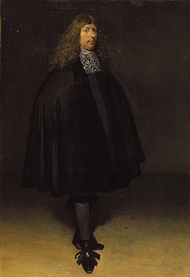 Self Portrait, c.1668 | Gerard ter Borch | Gemälde Reproduktion