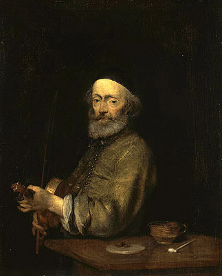 Violinist, n.d. | Gerard ter Borch
