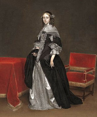Porträt einer Frau | Gerard ter Borch | Gemälde Reproduktion