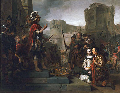 The Continence of Scipio, 1659 | Gerbrand van den Eeckhout | Painting Reproduction