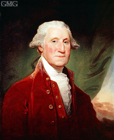 George Washington, 1796 | Gilbert Stuart | Painting Reproduction