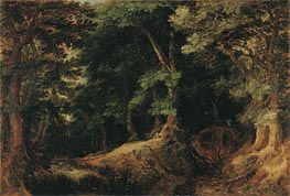 Forest Landscape, 1598 by Gillis van Coninxloo | Painting Reproduction