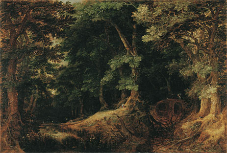 Forest Landscape, 1598 | Gillis van Coninxloo | Painting Reproduction