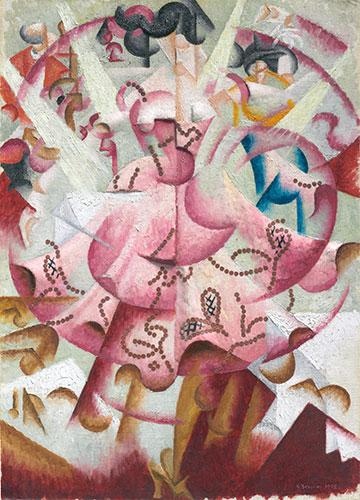 Dancer at Pigalle's, 1912 | Gino Severini | Painting Reproduction