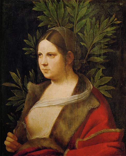 Laura, 1506 by Giorgione | Painting Reproduction