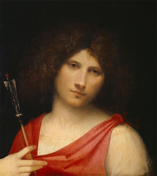 Boy with Arrow, c.1505 by Giorgione | Painting Reproduction
