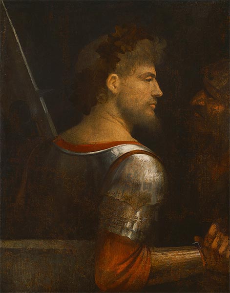 Portrait of a Warrior, c.1505/10 by Giorgione | Painting Reproduction