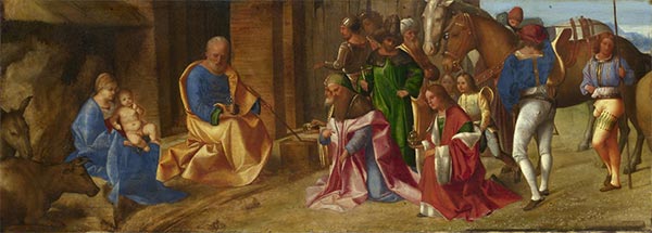 The Adoration of the Kings, c.1506/07 by Giorgione | Painting Reproduction