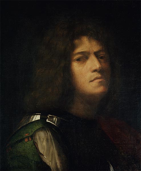 Self Portrait as David, c.1508/10 by Giorgione | Painting Reproduction