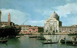 Il Redentore, undated von Canaletto | Gemälde-Reproduktion