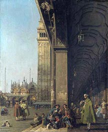 Piazza San Marco and the Colonnade | Canaletto | Painting Reproduction