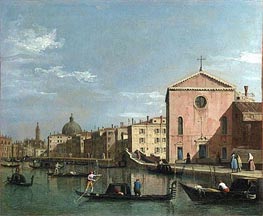 View of the Grand Canal, c.1738 von Canaletto | Gemälde-Reproduktion