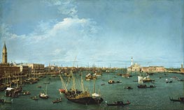 Bacino di San Marco, Venice, c.1738 von Canaletto | Gemälde-Reproduktion