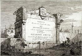 Title Plate from the Series Vedute | Canaletto | Gemälde Reproduktion