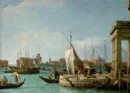 The Dogana in Venice | Canaletto | Painting Reproduction