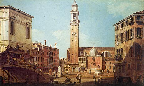 Campo Santi Apostoli, c.1735/40 | Canaletto | Gemälde Reproduktion