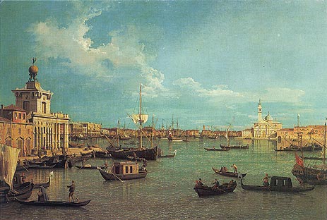 Venedig: Das Bacino von der Giudecca | Canaletto | Gemälde Reproduktion