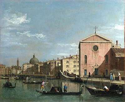Blick auf den Canal Grande | Canaletto | Gemälde Reproduktion
