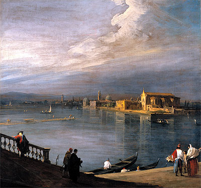 Blick von der Fondamenta Nuove in Richtung Murano | Canaletto | Gemälde Reproduktion
