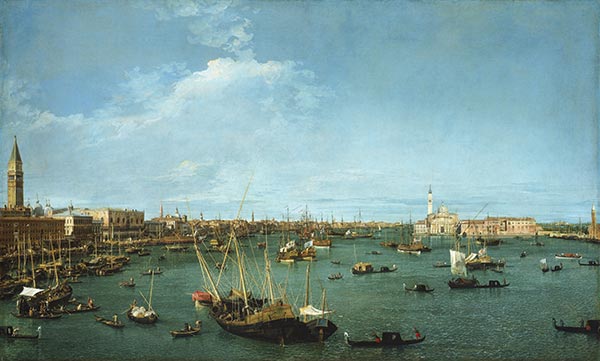 Bacino di San Marco, Venice, c.1738 | Canaletto | Painting Reproduction