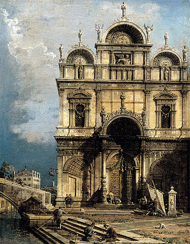 The School of San Marco | Canaletto | Painting Reproduction