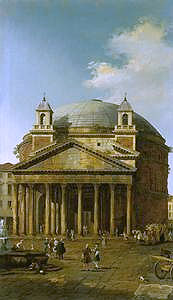 Rome: The Pantheon | Canaletto | Painting Reproduction