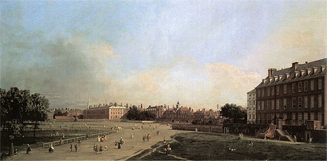 London: The Old Horse Guards from St. James's Park, c.1749 | Canaletto | Painting Reproduction