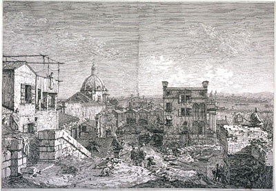 Imaginary View of Venice, 1741 | Canaletto | Gemälde Reproduktion