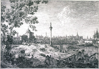 Imaginary View of Padua, 1742 | Canaletto | Gemälde Reproduktion