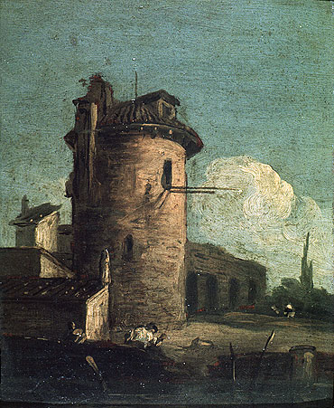 View with Ruins, undated | Canaletto | Gemälde Reproduktion