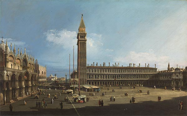 Markusplatz, Venedig, c.1732/33 | Canaletto | Gemälde Reproduktion