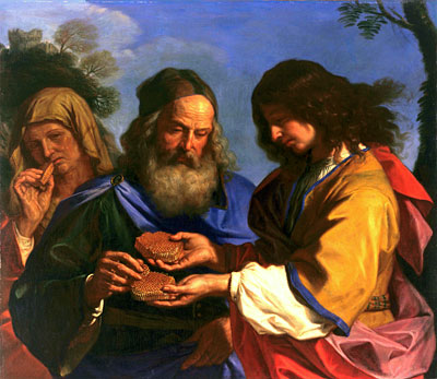 Samson and the Honeycomb, 1659 | Guercino | Painting Reproduction