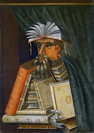 The Librarian, c.1566 von Arcimboldo | Gemälde-Reproduktion