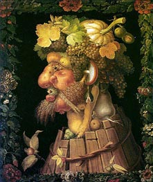 Autumn, 1573 by Arcimboldo | Painting Reproduction