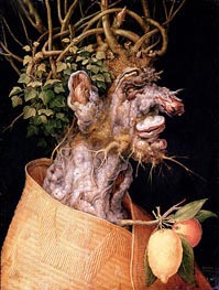 Winter, 1563 by Arcimboldo | Painting Reproduction