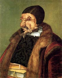 Jurist, 1566 von Arcimboldo | Gemälde-Reproduktion