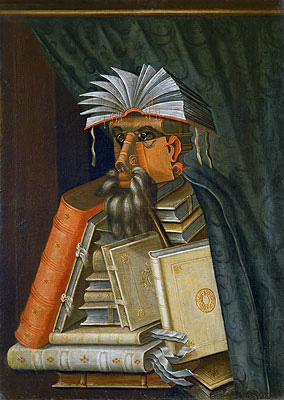 The Librarian, c.1566 | Arcimboldo | Painting Reproduction