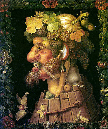 Autumn, 1573 | Arcimboldo | Painting Reproduction