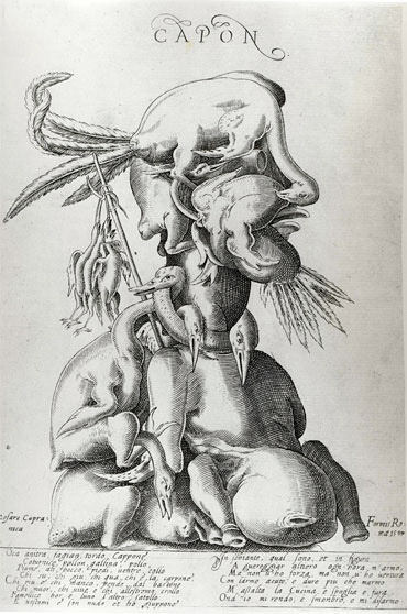 Capon, 1597 | Arcimboldo | Gemälde Reproduktion
