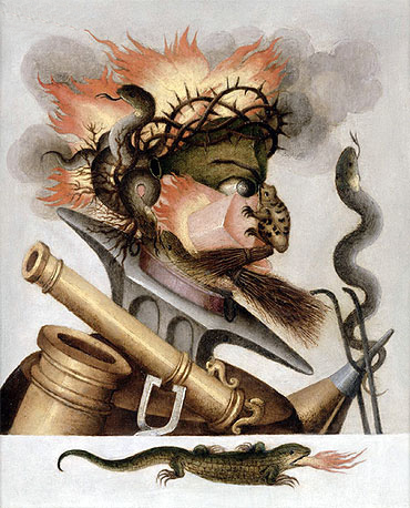 An Allegory of Fire, undated | Arcimboldo | Gemälde Reproduktion