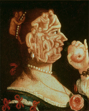 Porträt von Eva, 1578 | Arcimboldo