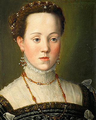 Archduchess Anna of Austria, Queen of Spain, c.1569 | Arcimboldo | Painting Reproduction