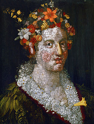 Flora, 1591 | Arcimboldo | Gemälde Reproduktion