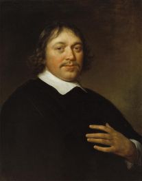 Portrait of a Man, 1654 by Govert Flinck | Painting Reproduction