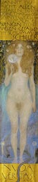 Nude Veritas, 1899 by Klimt | Painting Reproduction