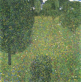 Landscape Garden (Meadow in Flowers) | Klimt | Gemälde Reproduktion