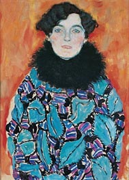 Portrait of Johanna Staude, c.1917/18 by Klimt | Painting Reproduction