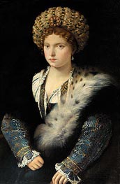 Isabella d'Este (after Titian) | Klimt | Gemälde Reproduktion